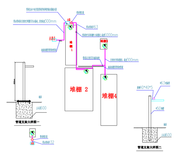 銅川煤棚噴霧降塵案例