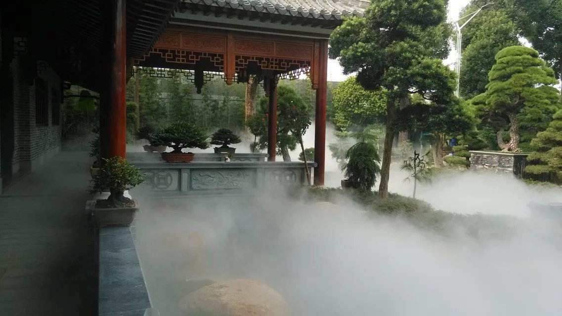 旅游景區(qū)安裝人造霧系統(tǒng)的好處