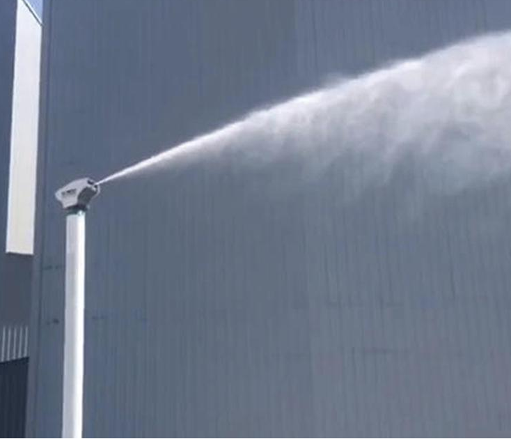 360°高桿旋轉噴淋噴霧降塵樁