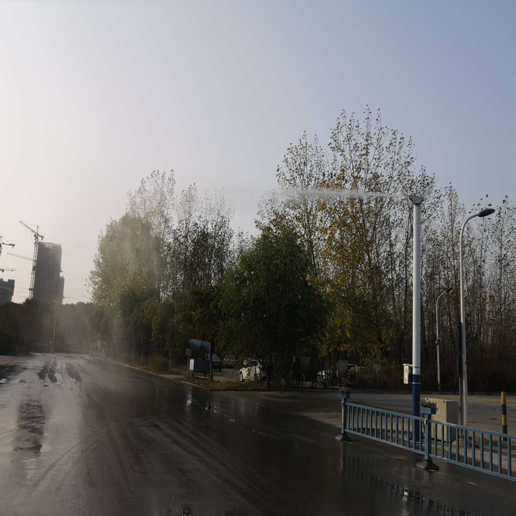 360°旋轉(zhuǎn)高桿噴霧降塵樁